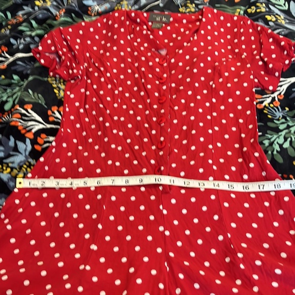 90’s New York Style Polka Dot Romper - Picture 9 of 15
